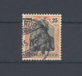 Dt. Reich Michel Nummer 88 IIa, 25 Pfg. 1915 gestempelt, geprüft BPP