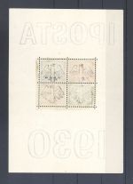 Dt. Reich Block 1, IPOSTA Block 1930 **