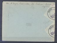 Memel, Brief 1939 aus Berlin an das Postamt in Memel mit Etiketten