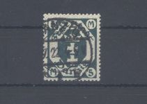 Danzig Michel Nummer 108y, 5 Mark 1922 gestempelt, signiert