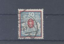Danzig Michel Nummer 127y F, 50 Mark 1922 gestempelt, geprüft BPP