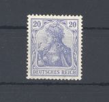 Dt. Reich Michel Nummer 87 I d, 20 Pfg. Germania **, FA BPP