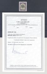 Grönland Michel Nummer 20 K 10 Öre kopfstehender Aufdruck ** FA BPP