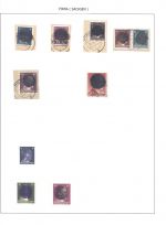 SBZ, sächsische Schwärzungen, 2 Blätter mit interessantem Bestand