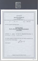 Dt. Reich Michel Nummer 319 A Wb, 20 Mio. 1923 gestempelt, FA BPP