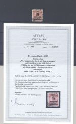 Dt. Reich Mi.Nr 334 B HT, 5 Mrd. Freimarke 1923 gestempelt Befund BPP