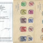 Berlin Mi 1-20 auf 2 Briefen, Berlin-Charlottenburg 2e, FA Schlegel BPP