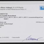 Bund Mi 179-285 YI ° als ZD mit Originalgummi, KB Schlegel BPP