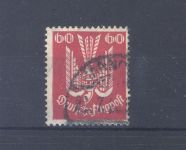 Dt. Reich Michel Nr. 213b, 60 Pfg. 1922 Farbe b gestempelt, geprüft BPP