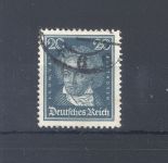 Dt. Reich Mi.Nr. 392y, 20 Pfg. Wasserzeichen y gestempelt, geprüft BPP