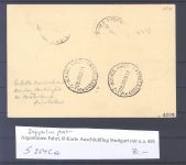 Dt. Reich, Zeppelin Karte Argentinienfahrt mit Mi.Nr. 455, 1 RM MiF