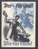 Dt. Reich, Propagandafälschung auf Kriegs WHW Berlin 1944