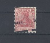 Saargebiet Sarre Ausgaben Michel Nr. 6a III FIV-V ungebraucht *, FA BPP