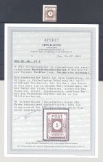 SBZ Michel Nummer 42 L, 5 Pfg. Seiffen ungebraucht (*), FA BPP