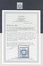 SBZ Michel Nummer 48a L, 20 Pfg. Seiffen ungebraucht (*), FA BPP