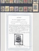 Memel Michel Nummer 206-29, Freimarken 1923 gestempelt, gp.