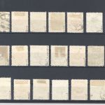 Memel Michel Nummer 206-29, Freimarken 1923 gestempelt, gp.