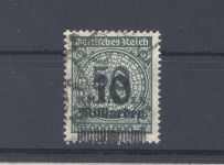 Dt. Reich Michel Nummer 336 A Wb, 10 Mrd. 1923 gestempelt, FA BPP