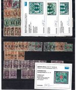 Danzig, gute Partie echt gestempelt! Vieles gepr. ME ca. 11.000€