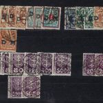 Danzig, gute Partie echt gestempelt! Vieles gepr. ME ca. 11.000€