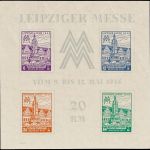 West Sachsen Bl. 5a YZ ** Typ VIII Luxus Qualität, mit FA Schulz BPP