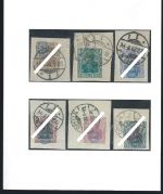 Oberschlesien Oppelner Notausgaben, Mi 4° einwandfrei, FA-Kopie Gruber