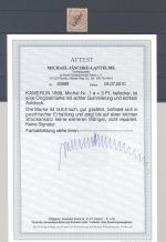 Dt. Kolonien Kamerun Michel Nummer 1e, 3 Pfg. 1897-99 **, FA BPP