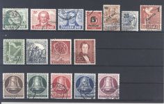 Berlin, gestempelter Posten aus 1949-50 auf Steckkarte