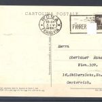 Dt. Reich, interessante farbige italienische Propagandakarte