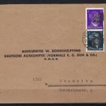 DR ZD S 292 als MiF vom 30.7.44 geschwärzt, selten, nicht im Katalog (38