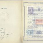 Brasilien 1945, Geschenkheft mit Mi 671-75 Probedrucke Kartonpapier (45