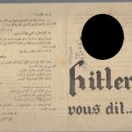 Nordafrika WW 2., RARITÄT, Flugblatt zur Befreiung von Algier 1945 (46