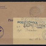 Polnisches Lagerpost Woldenburg, Oflag II G, FP-Brief + Briefstück (56