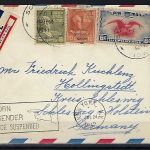 USA Flugpost/Retour 11.12.41, Tag der Kriegserklärung an Deutschland (83