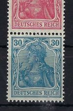 DR Germania ZD S 21 F ** einwandfrei, gep. Peschl BPP, ungefaltet