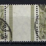 DR Germania ZD KZ 7.1 °, gep. Infla Berlin, ungefaltet