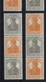 DR Germania ZD´s S 11a - S14 a ** kpl. Garnitur, je gep. Infla Berlin