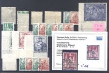 All. Bes. und Bizone, */**/gestempelter Posten mit Befund BPP