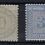 DR Innendienst, Mi 12-13 ungebr. mit Originalgummierung