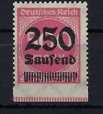 DR Mi 295 Uu ** einwandfrei, gepr. Peschl