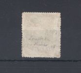 Bremen Michel Nummer 7, 5 Grote Freimarke 1862 gestempelt