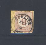 Dt. Reich Michel Nummer 30, 9 Kreuzer 1874 Preußen Stempel, FA BPP