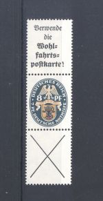 Dt. Reich Zusammendruck S 66 aus Nothilfe 1928 **