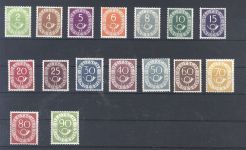 Bund Michel Nummer 123-38, Posthorn 1951 **