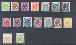 Bund Michel Nummer 123-38, Posthorn 1951 **