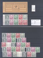 Bund, ** Posten Heuss Zusammendrucke incl. MH auf 2 Steckkarten