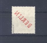 Berlin Michel Nr. 31, 60 Pfg. Rotaufdruck Berlin Abklatsch **, gp. BPP