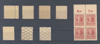 SBZ, ** Posten aus Michel Nummer 92-99, geprüft BPP