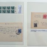 Berlin 1948-55, Spezialsammlung, PF/Belege/GA, ME über 5000€