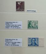 Berlin 1948-55, Spezialsammlung, PF/Belege/GA, ME über 5000€